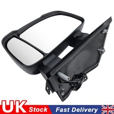 For Peugeot Boxer 2006-2025 Electric Short Arm Door Wing Mirror Left Passenger