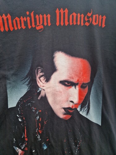 Marilyn manson shirt size - marilyn, t-shirt,