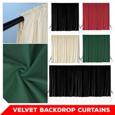 Velvet Backdrop Wedding Stage