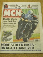 MCN - MOTORCYCLE NEWS - BUELL 146bhp SPORTS BIKE - 22 July 2007