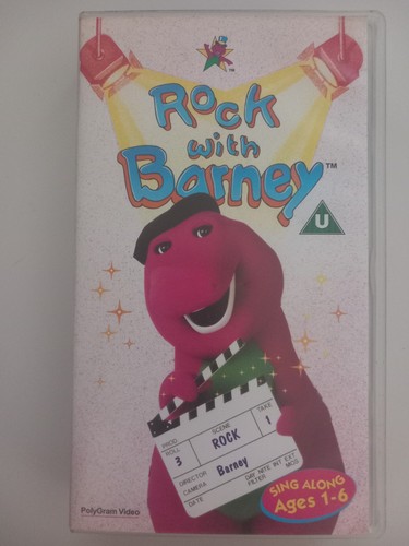 Rock with barney vhs pal - barney,