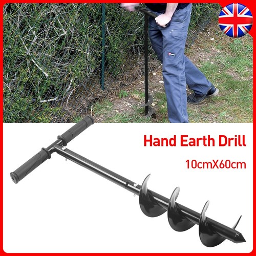 Manual hand earth auger - hand,