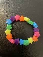 Rainbow Vibrant Star Beads