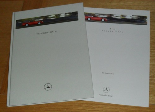 Mercedes hardback brochure - mercedes,