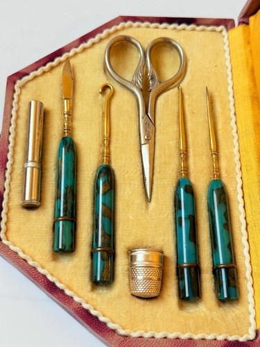 Antique german art deco sewing - antique,