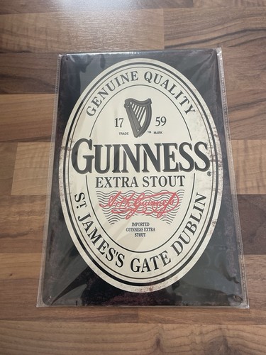 Guinness metal sign new in - sign,,