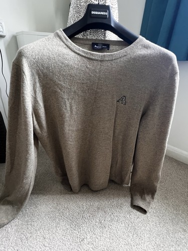 Aquascutum crew neck jumper - neck,