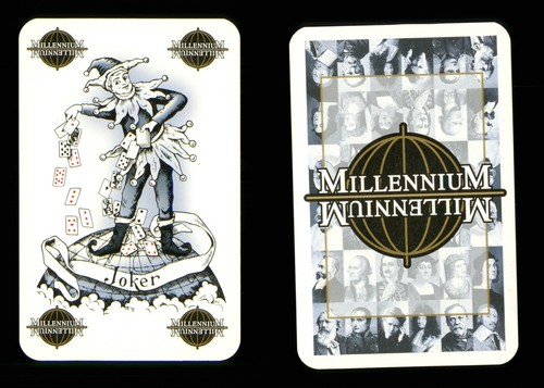 Joker playing card - x,