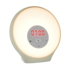 Lumie Sunrise Alarm - Sunrise Wake-up Alarm, Sunset Sleep Feature, Sounds and
