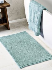Sky Blue Bobble Bath Mat 50 x