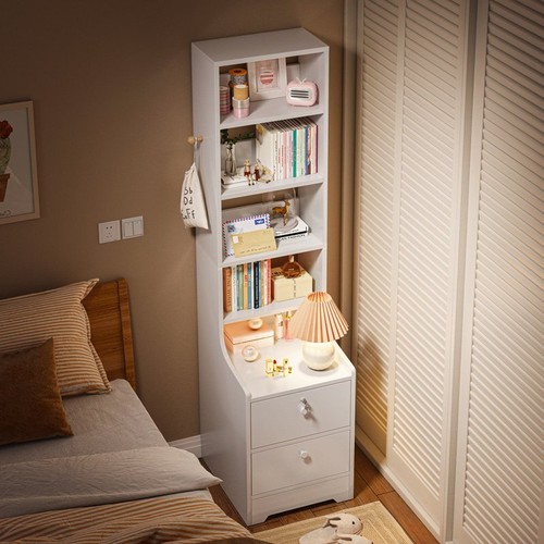 Tall bedside table - tall, drawers