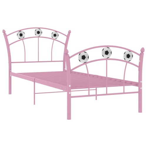 Bed frame with football - with,