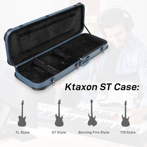 Electric guitar hard case - hard,