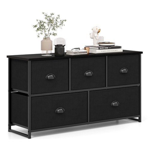 Drawer dresser with fabric - dresser,