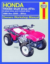 Honda trx300 shaft drive atvs - trx300,