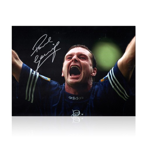 Paul gascoigne signed - paul,