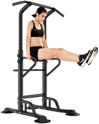 Power tower dip station pull - station,