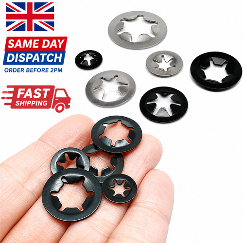 Starlock washers for shaft - starlock,