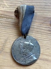 1911 King George V & Queen Mary Coronation Medal - Wigan, w/ Ribbon