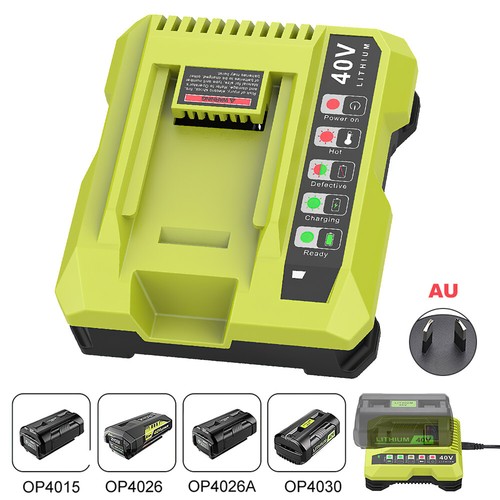 Fast charger for - ryobi, 40v