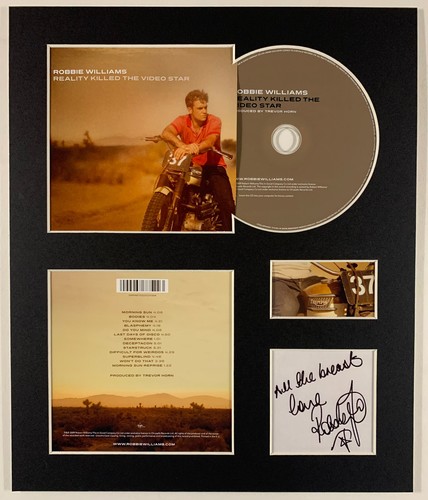 Robbie williams signed - williams,