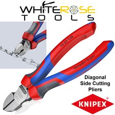 KNIPEX Diagonal Side Cutting Pliers Snips 160mm with Comfort Handles 70 02 160