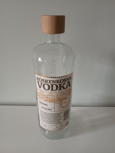 Empty bottle koskenkorva - bottle,