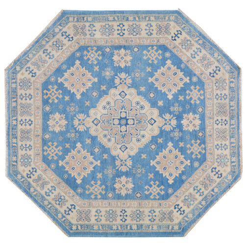 Hand knotted octagon vintage - octagon,