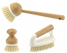 3Pcs Bamboo Household Cleaning