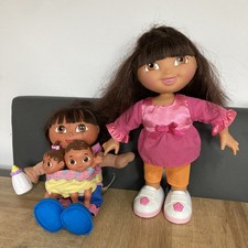 big sister  WE DID IT DORA - DORA THE EXPLORER 13” DANCING talking doll bundle