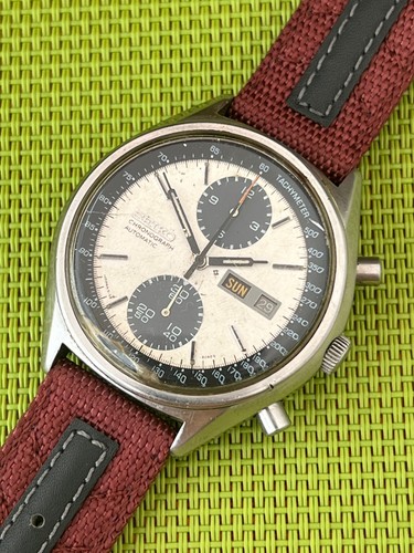 Seiko 6138 8020 panda - seiko, 6138-8020