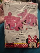 Minni Mouse Rain Coat Age 4