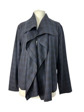 Shirin Guild Draped Plaid Wool