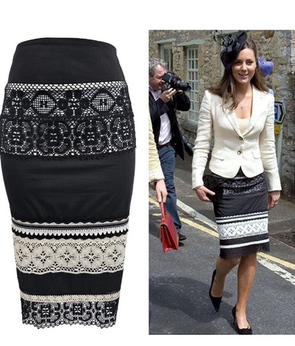 Karen millen black lace - uk,