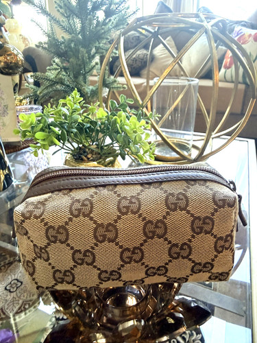 Authentic gucci gg - gg, canvas