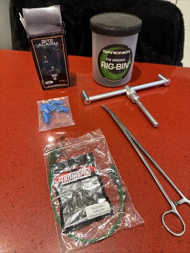 Fishing tackle bundle includes - tackle,