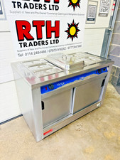 Victor ~ Mobile Bain Marie & Hot Cupboard ~ 3x 1/1 Gastro Capacity ~ A £600+vat