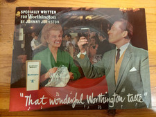 Vintage promo advertisment for