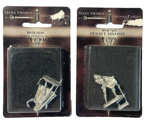 28mm female mage - female,