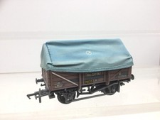 Bachmann 33-085B OO Gauge 5 Plank China Clay Wagon BR Bauxite (TOPS) With Hood [