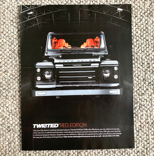 Twisted land rover defender - land,
