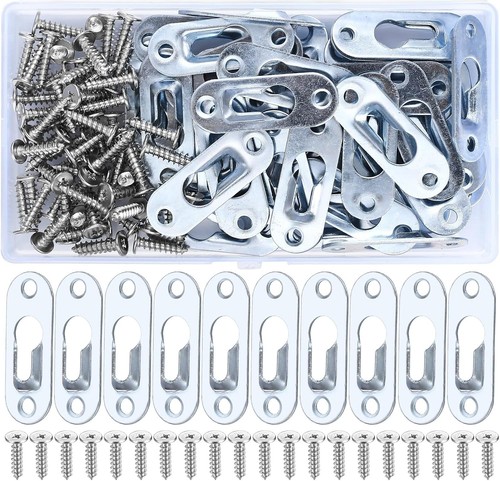 Pcs keyhole hangers - 40,