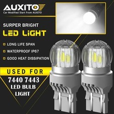 White 580 7443 W21/5W 582 Bulb