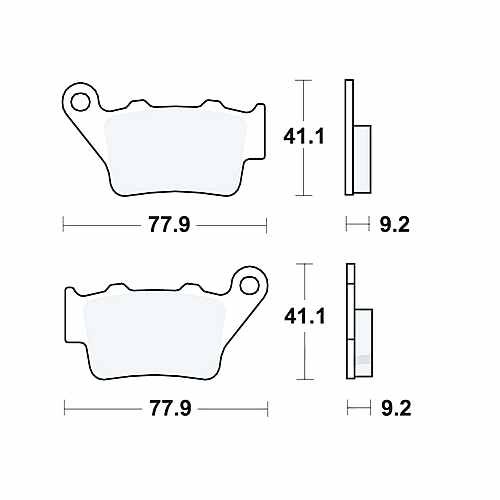 Trw brake pads - brake,