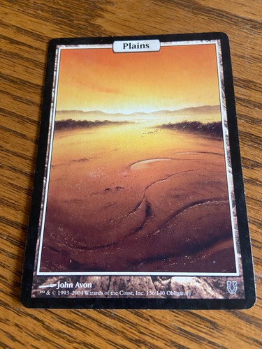 Mtg plains full art - plains,