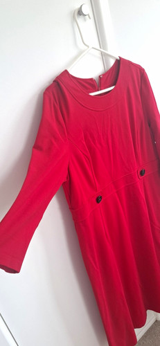 Viyella red pencil knee - viyella,