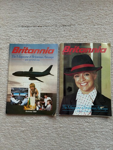 Vintage britannia airways - vintage,