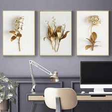 3Pcs Set Flower Canvas
