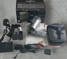 Hitachi DVDCAM DZ-GX5040E Mini DVD Camcorder Boxed VGC Tested + Extras 
