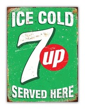 7 Up Vintage Style Metal Sign